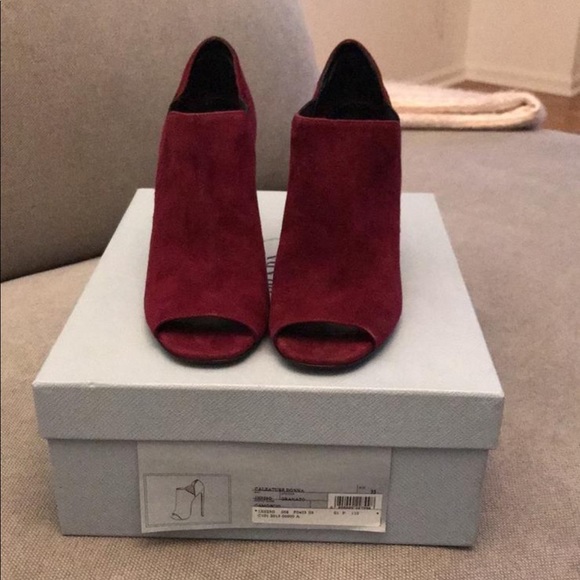 Prada Stiletto Heeled Mueled Calzature Donna - Picture 1 of 8